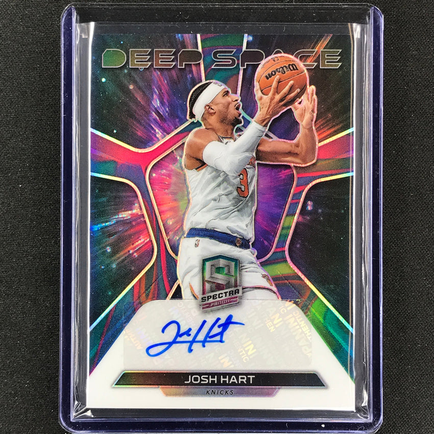 2022-23 Spectra Josh Hart Deep Space Signatures Auto Marble 5/5