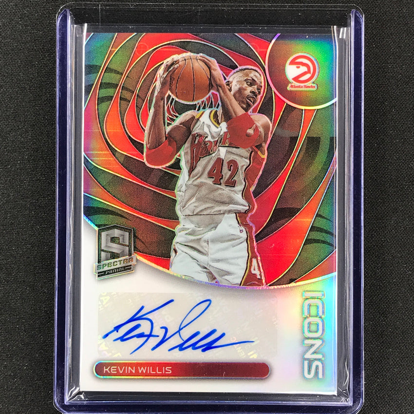 2022-23 Spectra Kevin Willis Icons Auto Base 8/99