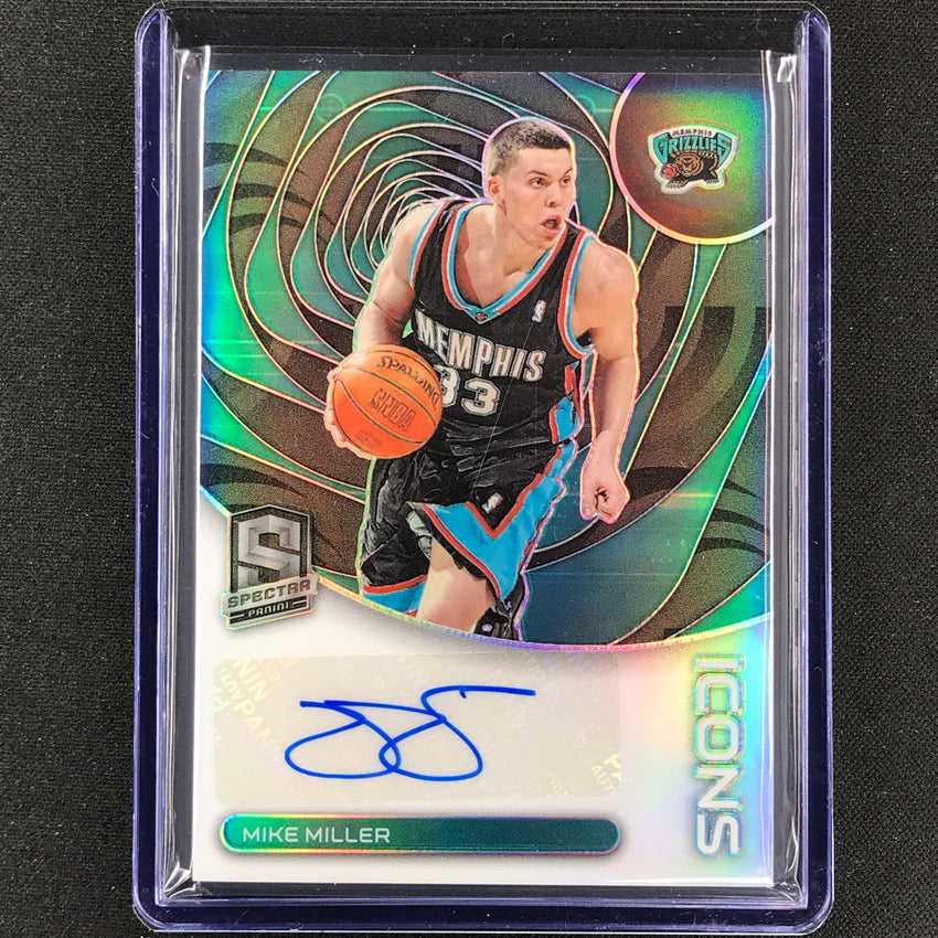2022-23 Spectra Mike Miller Icons Auto Base 97/99