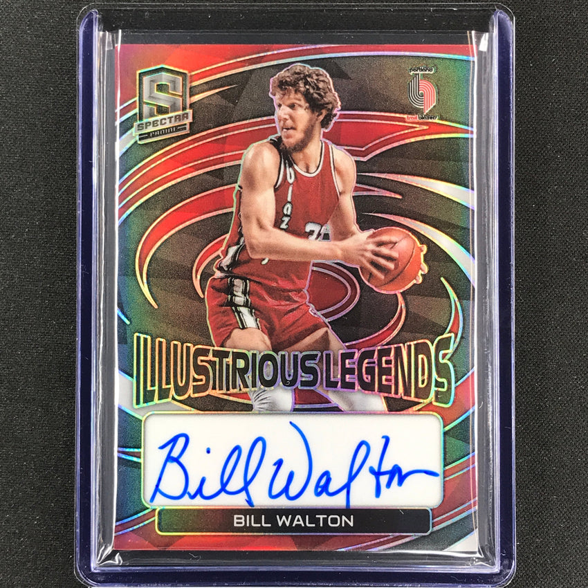 2022-23 Spectra Bill Walton Illustrious Legends Signatures Auto Base 66/99