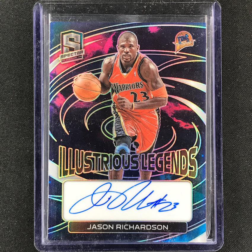 2022-23 Spectra Jason Richardson Illustrious Legends Signatures Auto Nebula 1/1