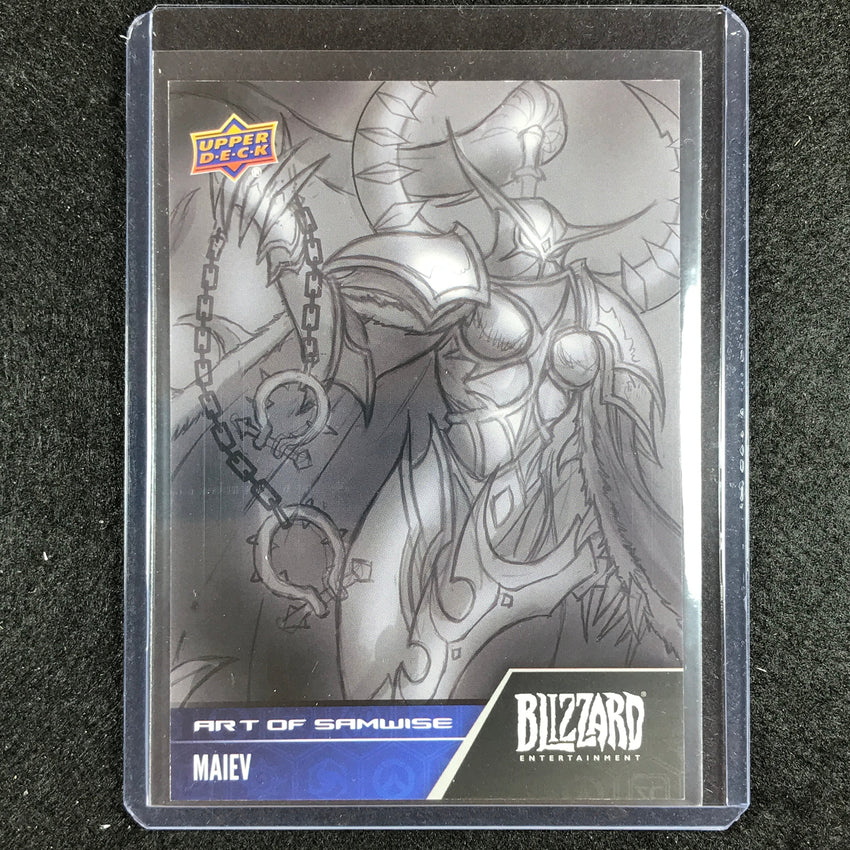 2023 Upper Deck Blizzard Legacy Collecition Maiev Art Of Samwise Sketch No 6