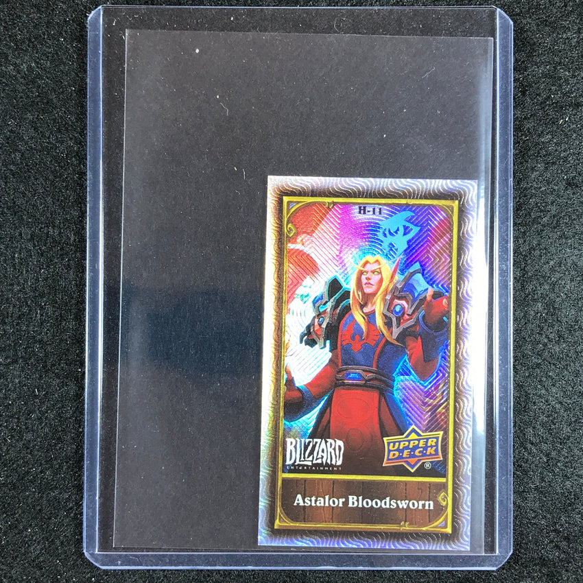 2023 Upper Deck Blizzard Legacy Astalor Bloodsworn Hearthstone Mini Classic No 11