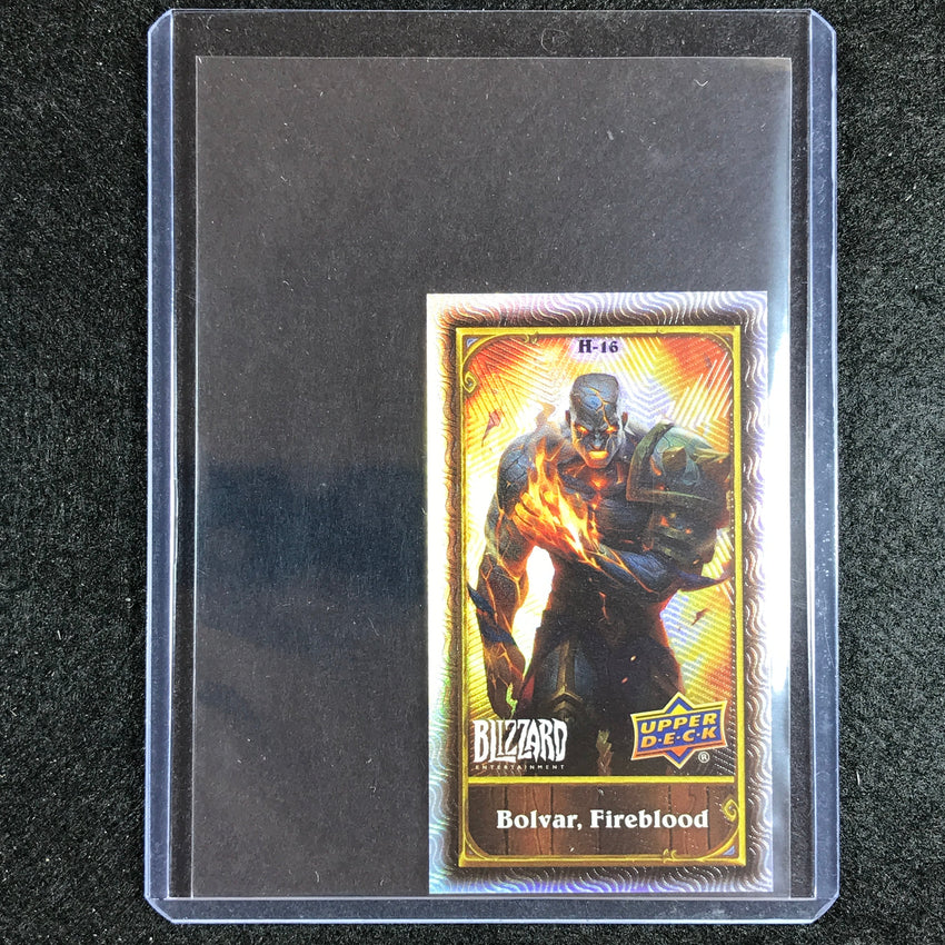 2023 Upper Deck Blizzard Legacy Bolvar Fireblood Hearthstone Mini Classic No 16