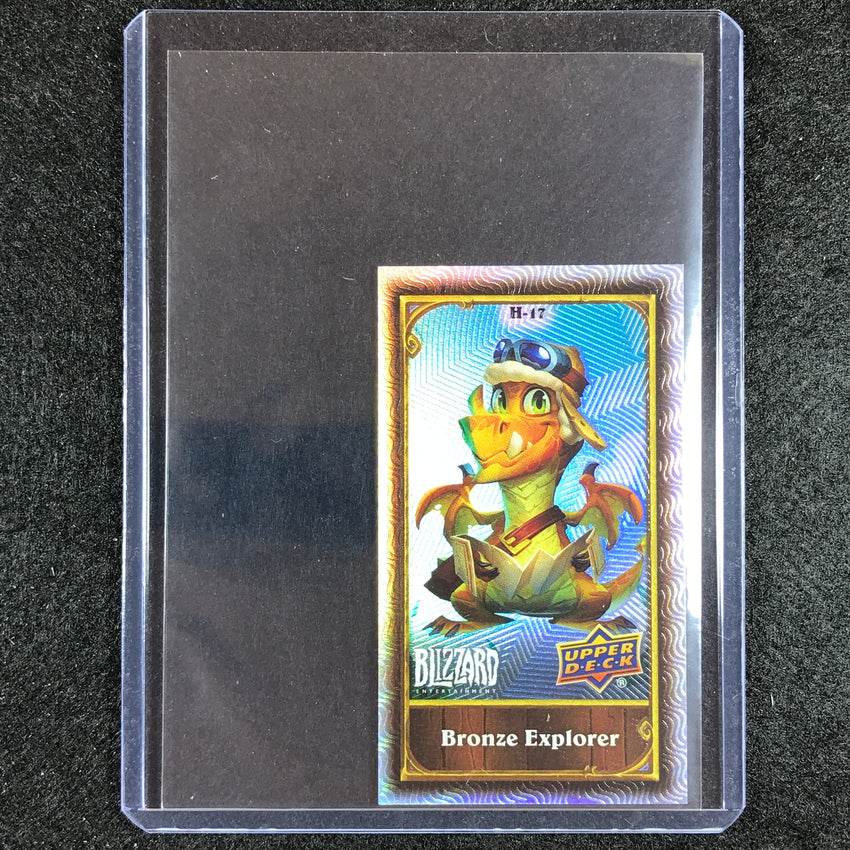 2023 Upper Deck Blizzard Legacy Bronze Explorer Hearthstone Mini Classic No 17