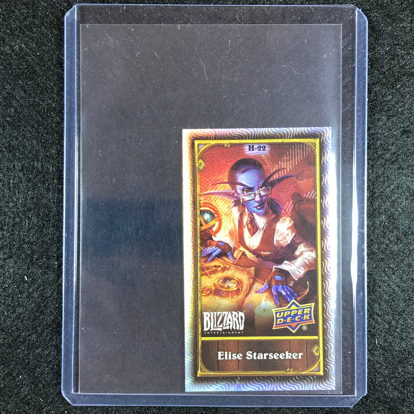 2023 Upper Deck Blizzard Legacy Elise Starseeker Hearthstone Mini Classic No 22