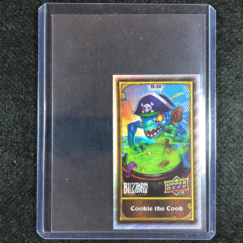 2023 Upper Deck Blizzard Legacy Cookie The Cook Hearthstone Mini Classic No 30
