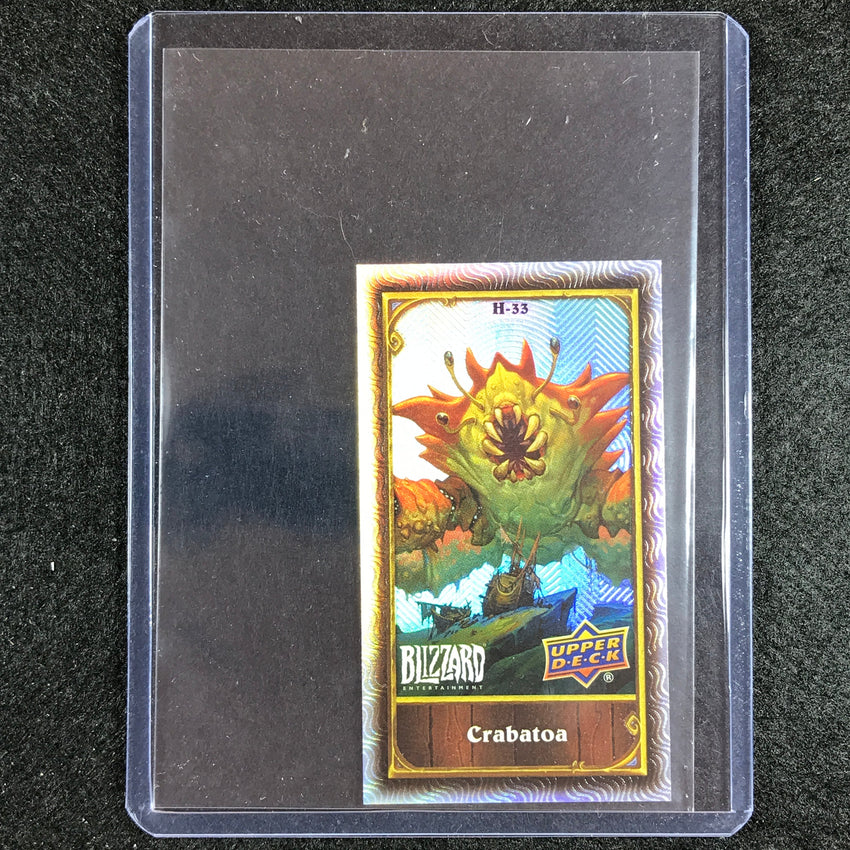 2023 Upper Deck Blizzard Legacy CRABATOA Hearthstone Mini Classic #33