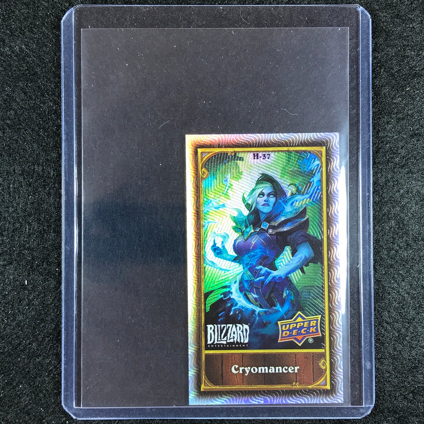 2023 Upper Deck Blizzard Legacy Cryomancer Hearthstone Mini Classic No 37