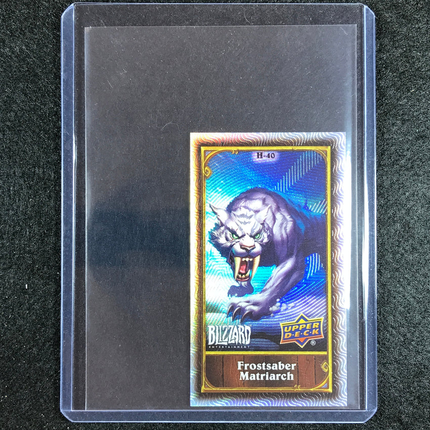 2023 Upper Deck Blizzard Legacy FROSTSABER MATRIACH Hearthstone Mini Classic #40