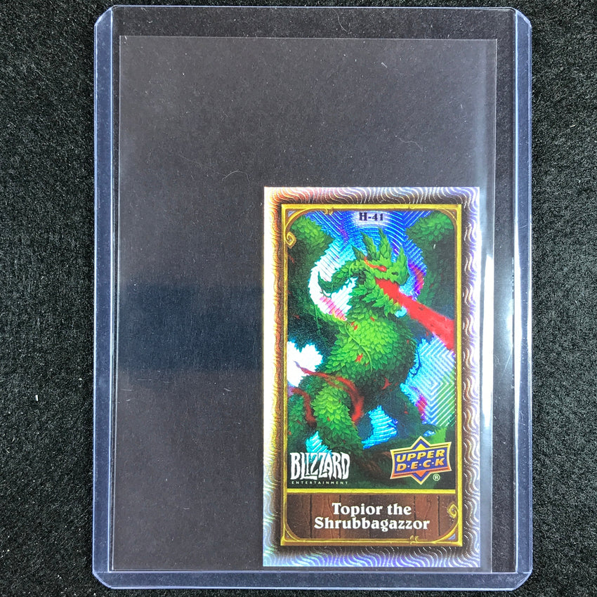 2023 Upper Deck Blizzard Legacy Shrubbagazzor Hearthstone Mini Classic No 41