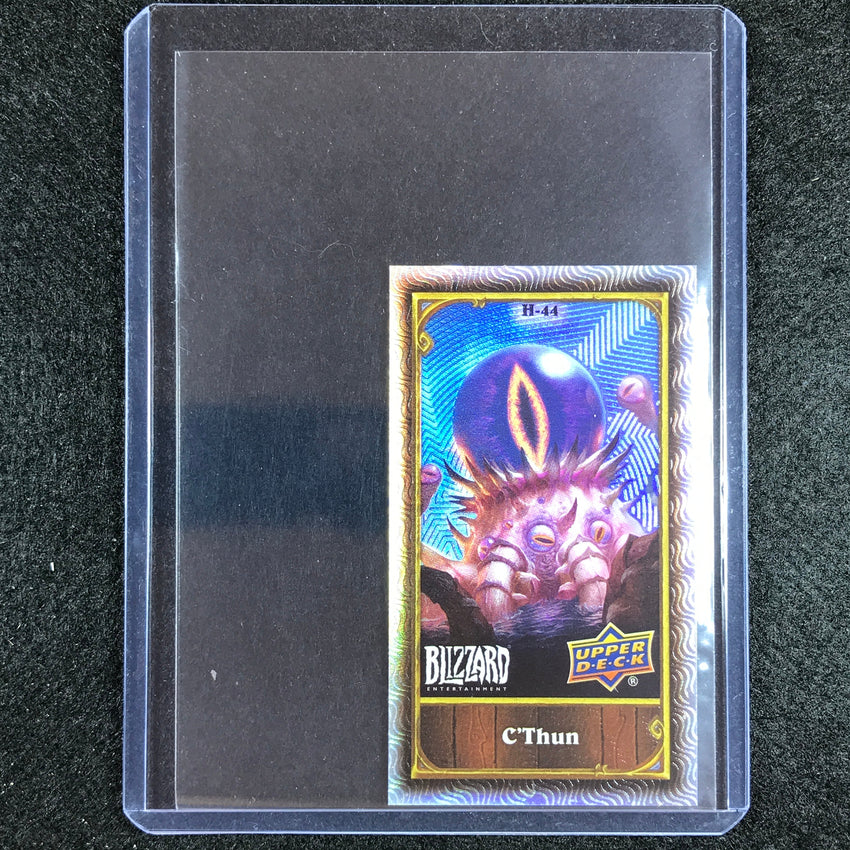 2023 Upper Deck Blizzard Legacy Cthun Hearthstone Mini Classic No 44