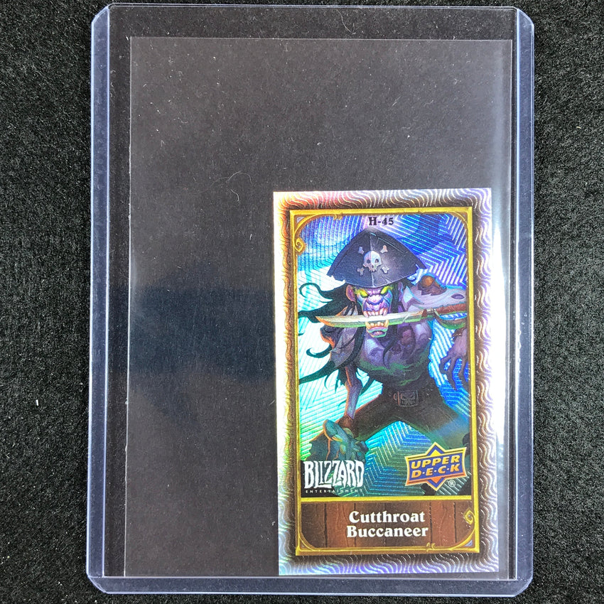 2023 Upper Deck Blizzard Legacy Cutthroat Buccaneer Hearthstone Mini Classic No 45