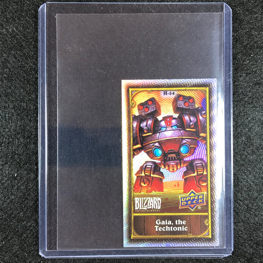 2023 Upper Deck Blizzard Legacy Gaia The Techtonic Hearthstone Mini Classic No 54