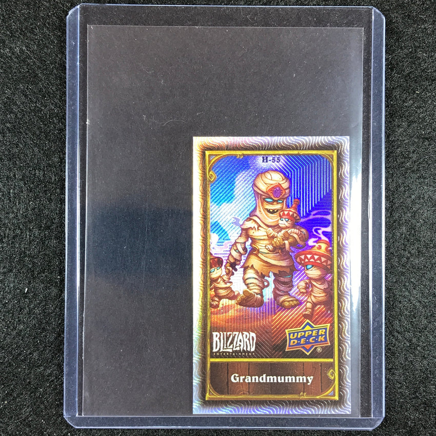 2023 Upper Deck Blizzard Legacy Grandmummy Hearthstone Mini Classic No 55