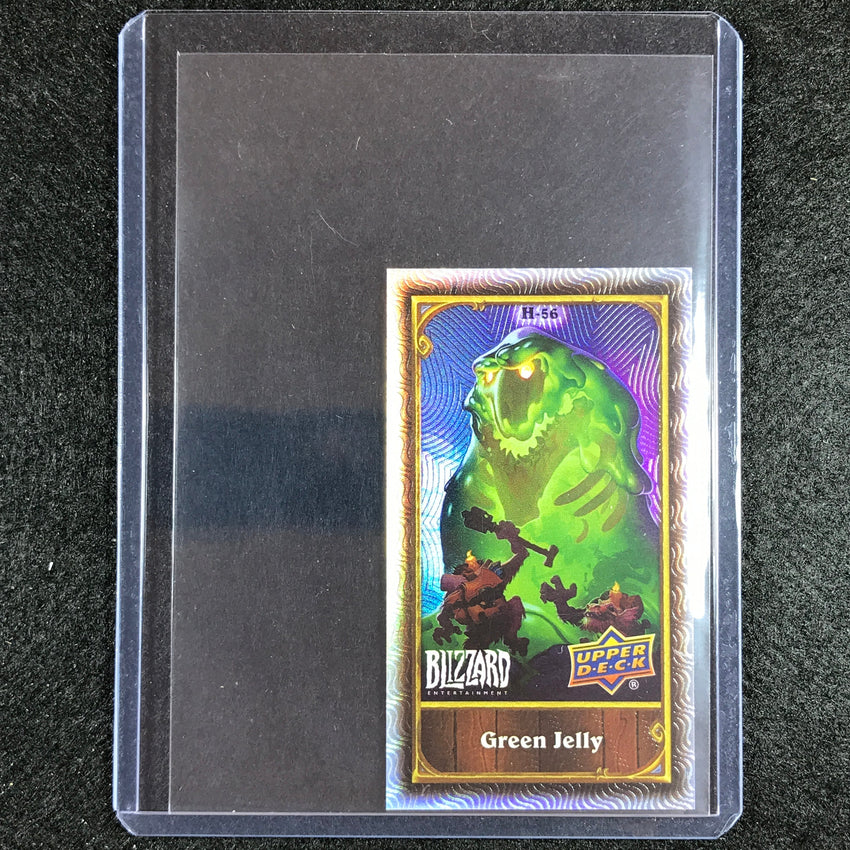 2023 Upper Deck Blizzard Legacy Green Jelly Hearthstone Mini Classic No 56