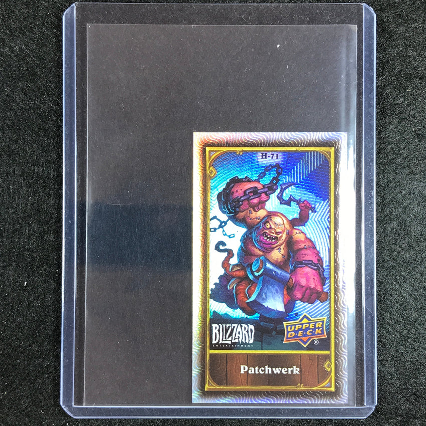 2023 Upper Deck Blizzard Legacy Patchwerk Hearthstone Mini Classic No 71