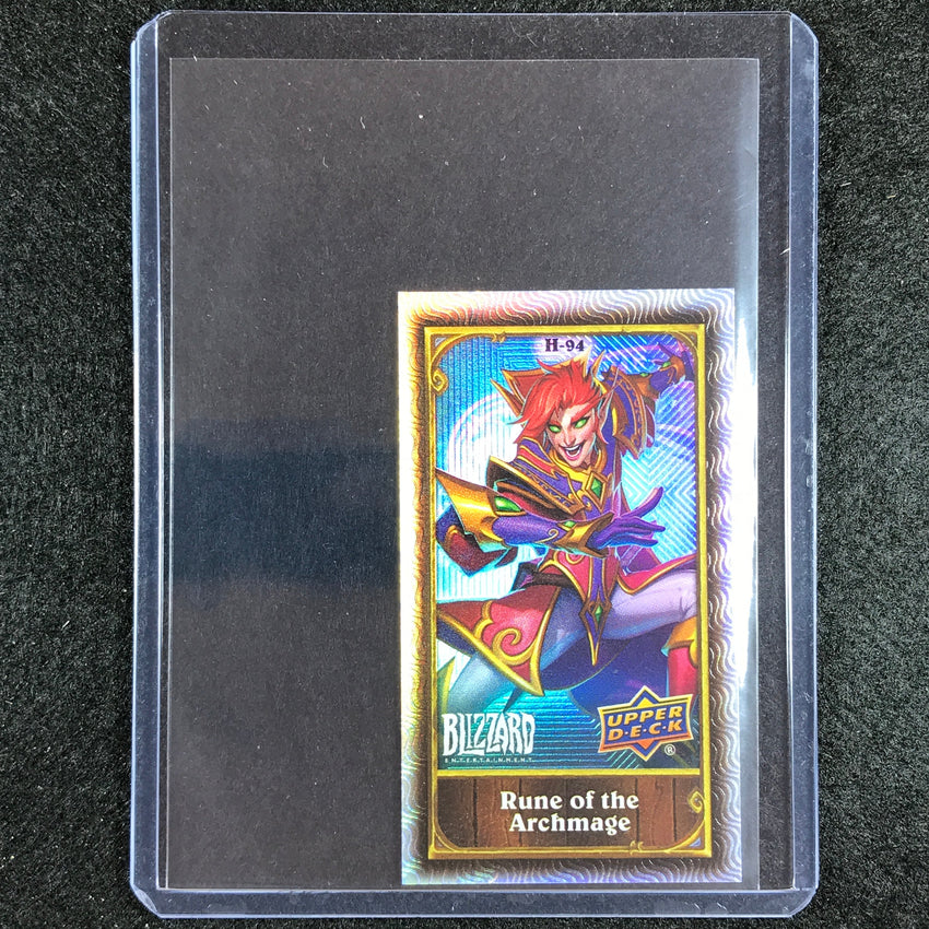 2023 Upper Deck Blizzard Legacy Rune Archmage Hearthstone Mini Classic No 94
