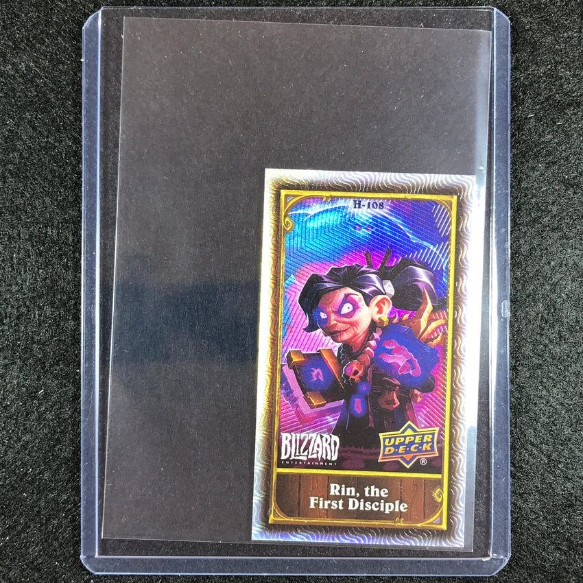 2023 Upper Deck Blizzard Legacy RIN FIRST DISCIPLE Hearthstone Mini Classic #108