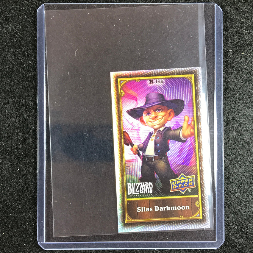 2023 Upper Deck Blizzard Legacy Silas Darkmoon Hearthstone Mini Classic No 114