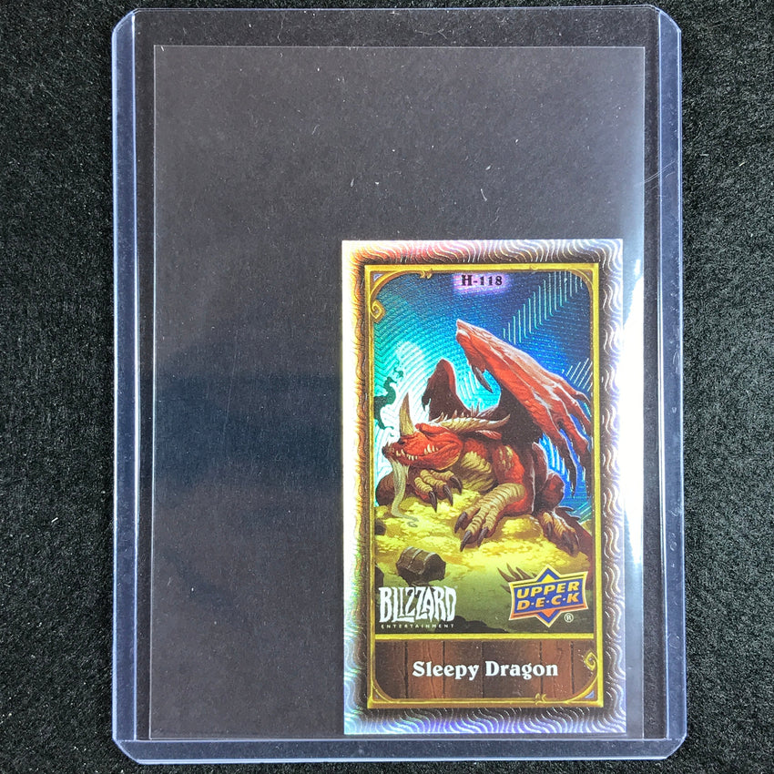 2023 Upper Deck Blizzard Legacy Sleepy Dragon Hearthstone Mini Classic No 118