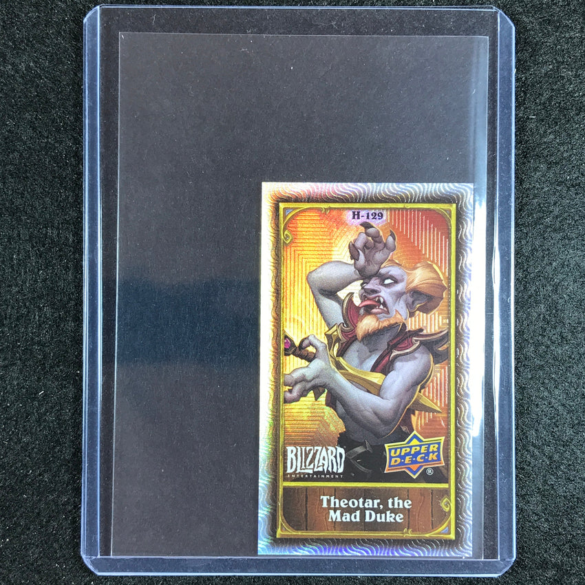 2023 Upper Deck Blizzard Legacy Theotar Mad Duke Hearthstone Mini Classic No 129