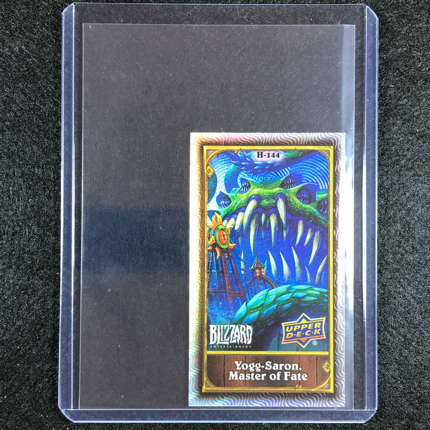 2023 Upper Deck Blizzard Legacy Yogg-saron Of Fate Hearthstone Mini Classic No 144