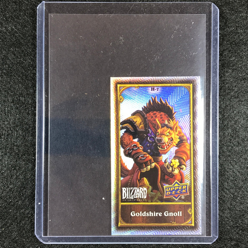 2023 Upper Deck Blizzard Legacy Goldshire Gnoll Hearthstone Mini Mage No 7
