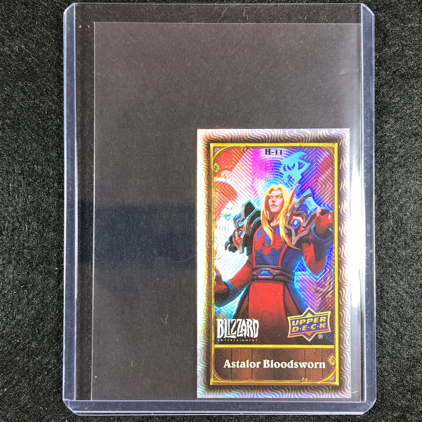 2023 Upper Deck Blizzard Legacy Astalor Bloodsworn Hearthstone Mini Mage No 11