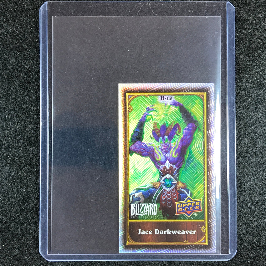2023 Upper Deck Blizzard Legacy Jace Darkweaver Hearthstone Mini Mage No 18