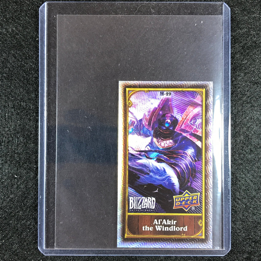 2023 Upper Deck Blizzard Legacy Alakir The Windlord Hearthstone Mini Mage No 29