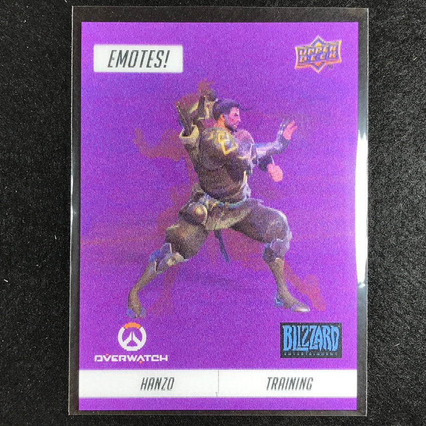 2023 Upper Deck Blizzard Legacy HANZO - TRAINING Emotes Epic #11