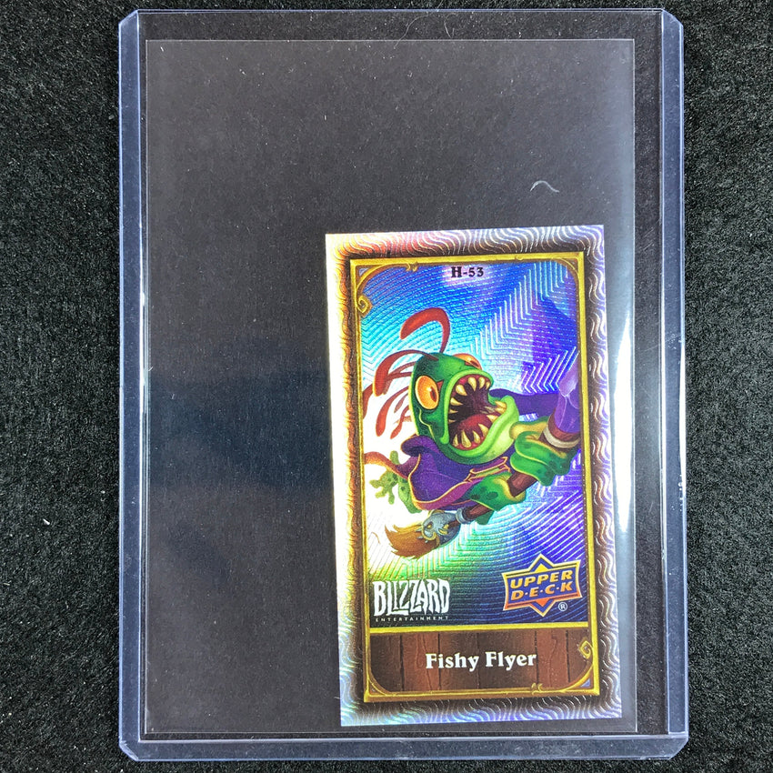 2023 Upper Deck Blizzard Legacy Fishy Flyer Hearthstone Mini Mage No 53