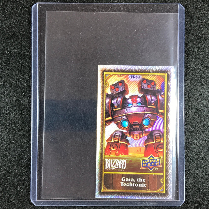 2023 Upper Deck Blizzard Legacy Gaia The Techtonic Hearthstone Mini Mage No 54