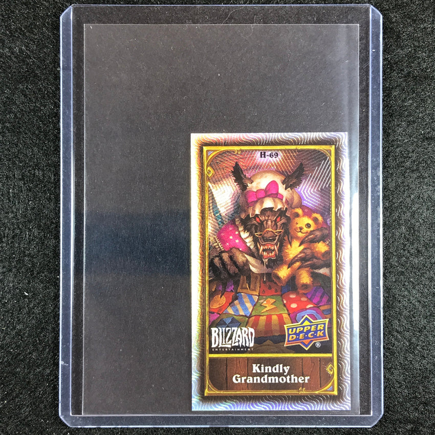 2023 Upper Deck Blizzard Legacy Kindly Grandmother Hearthstone Mini Mage No 69