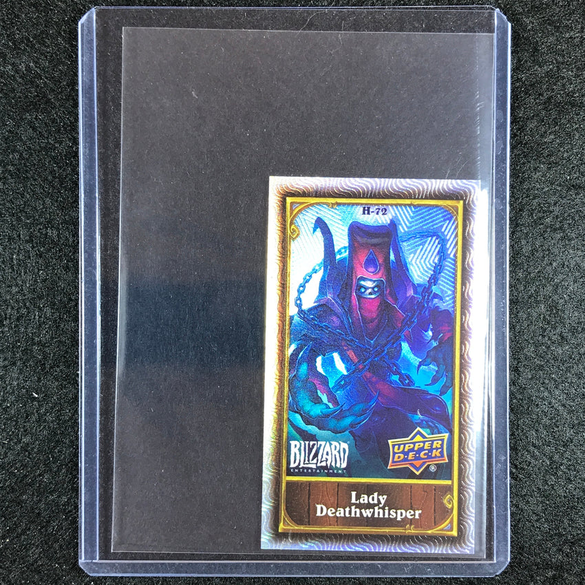 2023 Upper Deck Blizzard Legacy Lady Deathwhisper Hearthstone Mini Mage No 72
