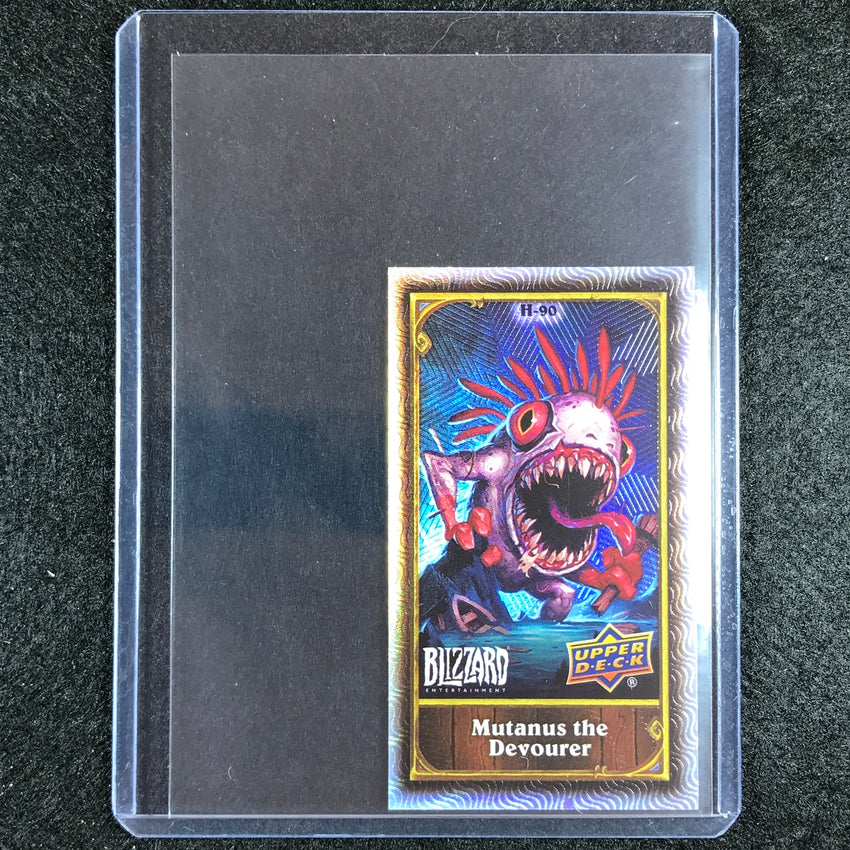 2023 Upper Deck Blizzard Legacy Mutanus The Devourer Hearthstone Mini Mage No 90