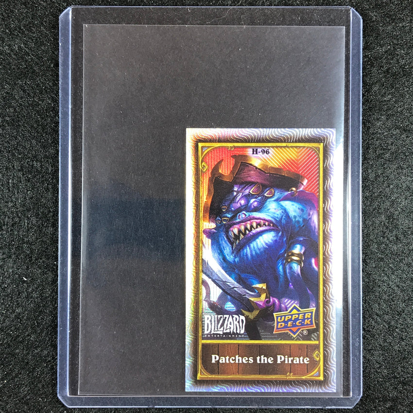 2023 Upper Deck Blizzard Legacy Patches The Pirate Hearthstone Mini Mage No 96