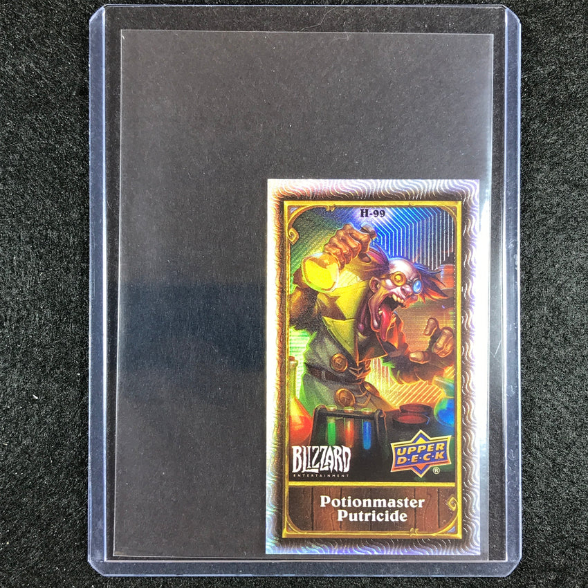 2023 Upper Deck Blizzard Legacy Potionmaster Putricide Hearthstone Mini Mage No 99