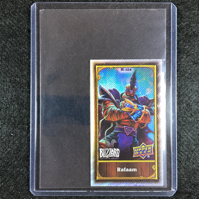 2023 Upper Deck Blizzard Legacy Rafaam Hearthstone Mini Mage No 104