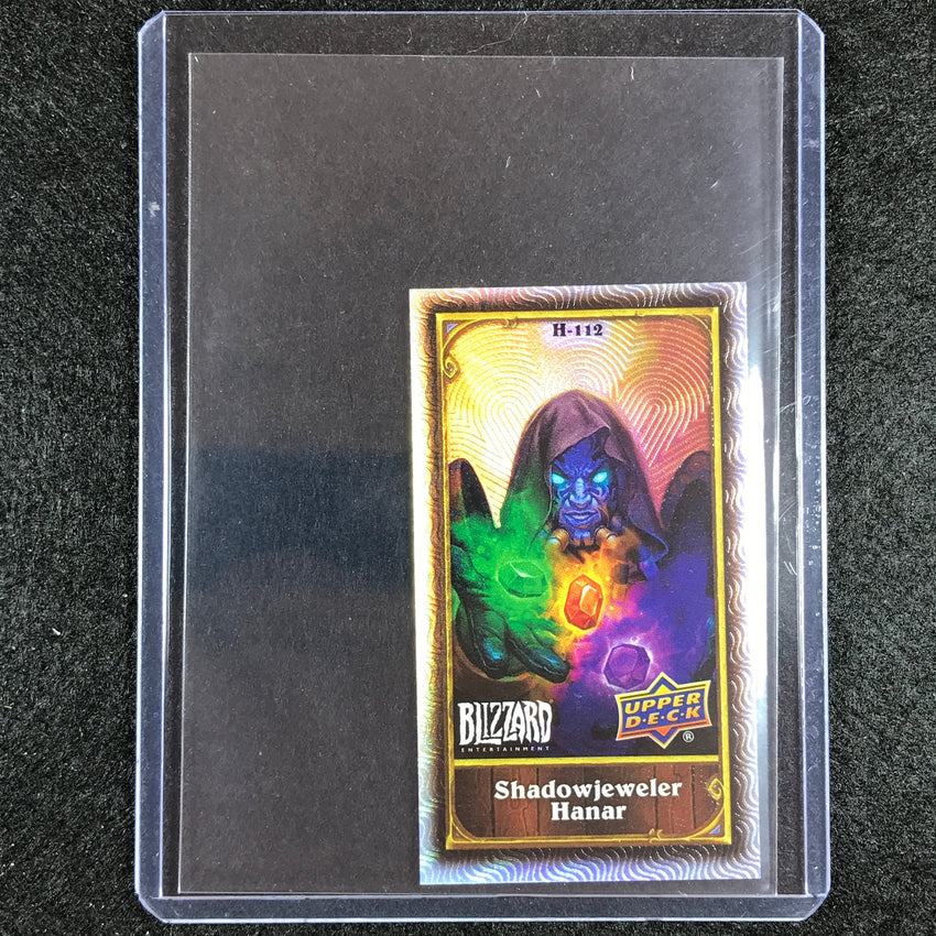 2023 Upper Deck Blizzard Legacy Shadowjeweler Hanar Hearthstone Mini Mage No 112