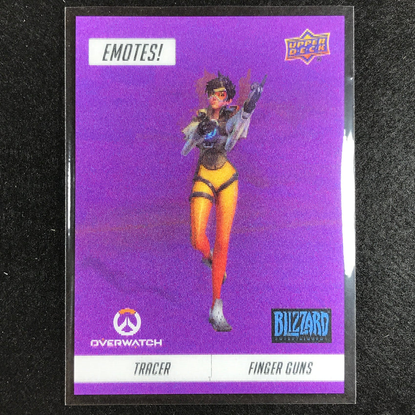 2023 Upper Deck Blizzard Legacy TRACER - FINGER GUNS Emotes Epic #27