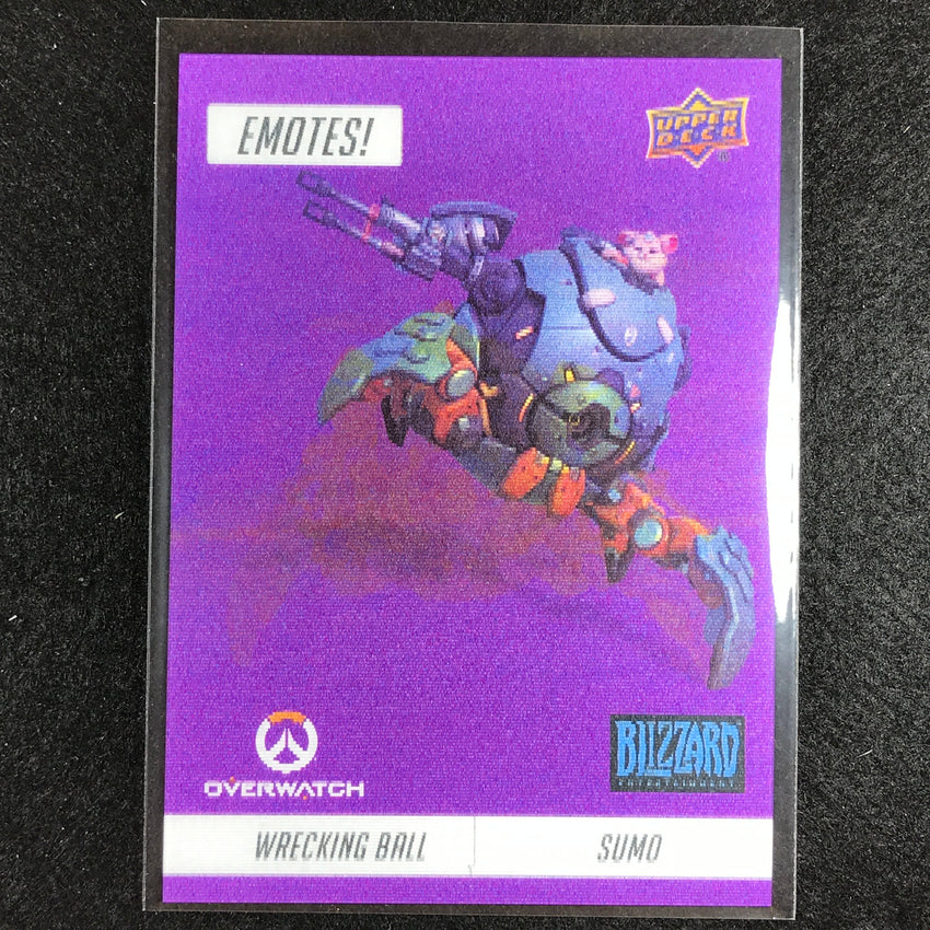 2023 Upper Deck Blizzard Legacy WRECKING BALL - SUMO Emotes Epic #30