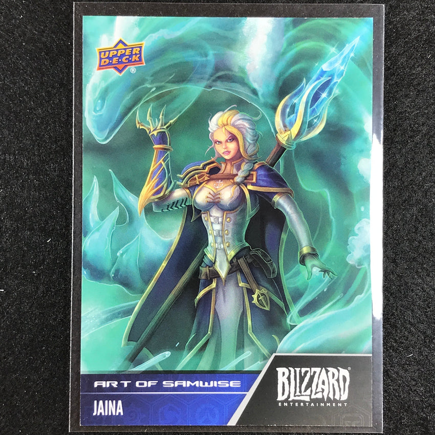 2023 Upper Deck Blizzard Legacy Jaina Art Of Samwise Base No 4