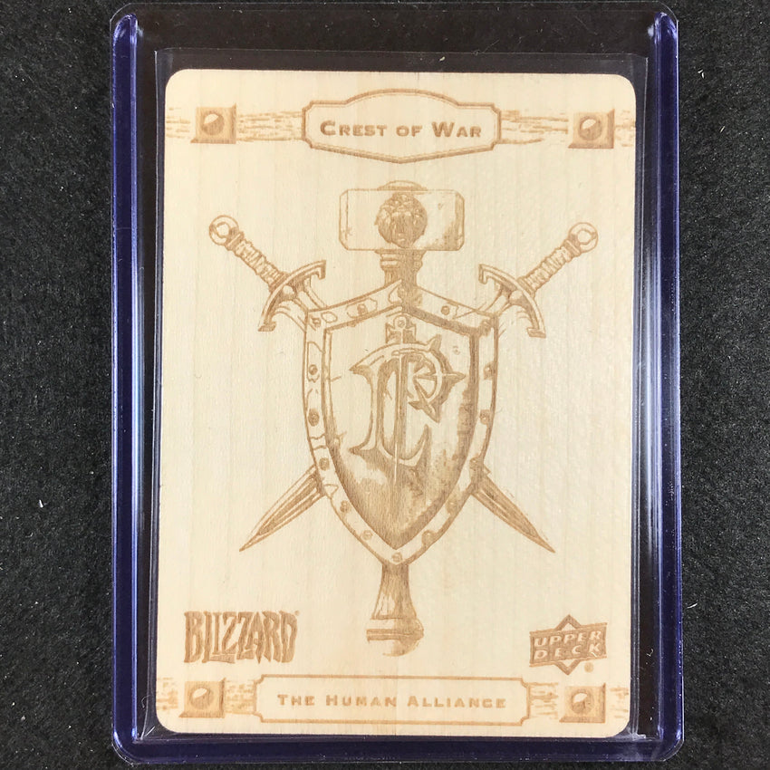 2023 Upper Deck Blizzard Legacy Human Alliance Crests Of War Maple No 5
