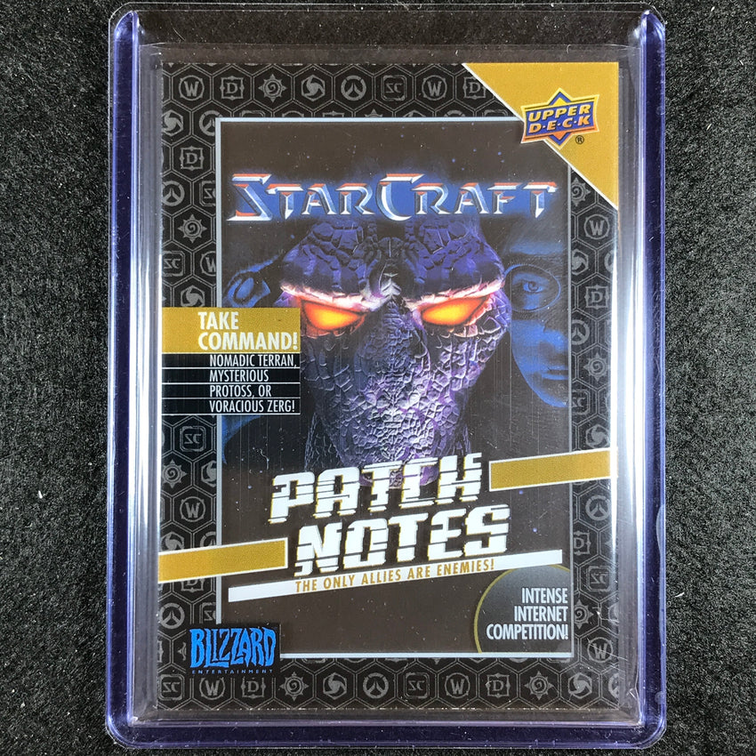 2023 Upper Deck Blizzard Legacy Starcraft Patch Notes Version 1.0 No 7