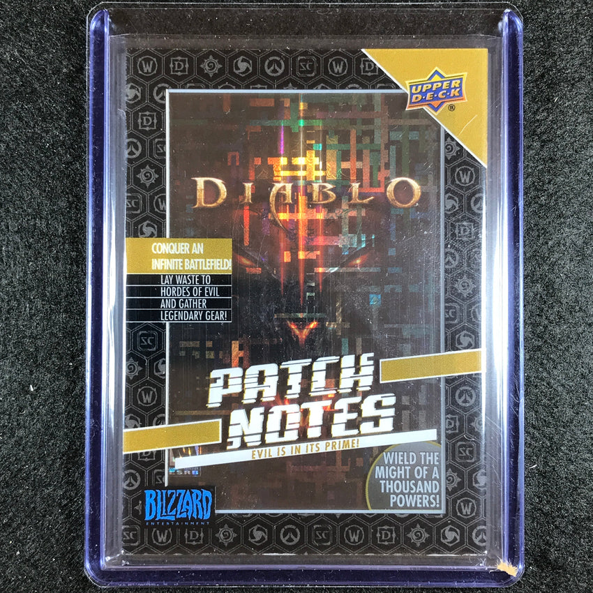 2023 Upper Deck Blizzard Legacy Diablo Patch Notes Version 3.0 No 6