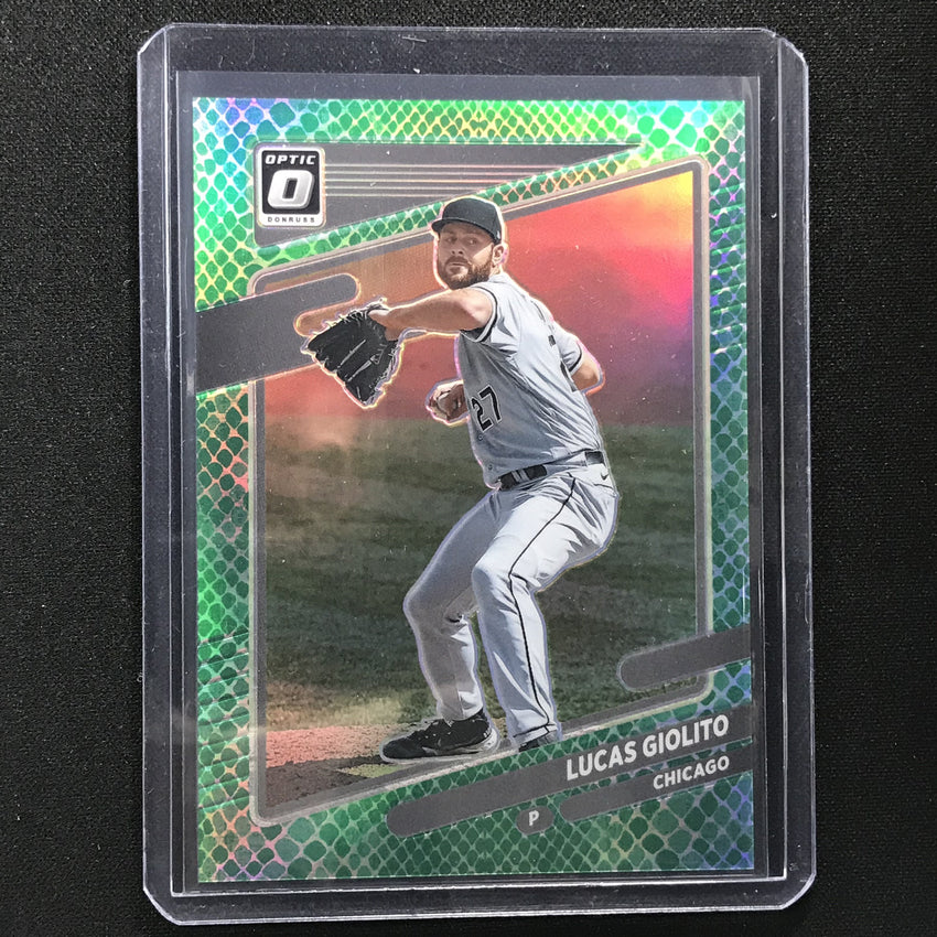 2021 Donruss Optic Lucas Giolito Choice Green Dragon 34/88