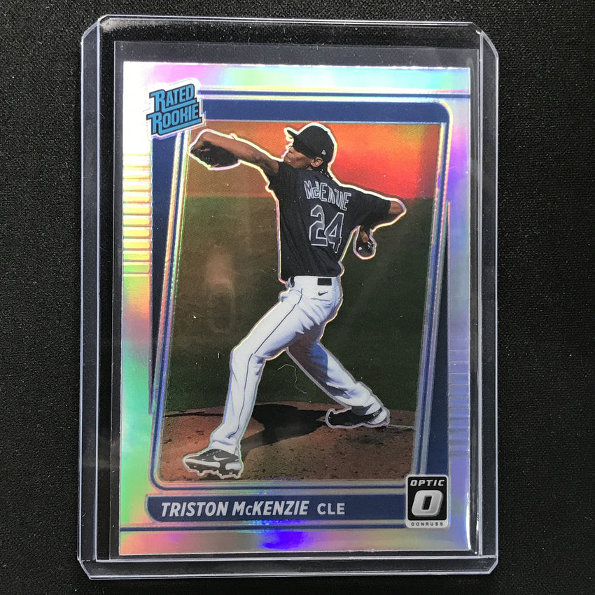2021 Donruss Optic TRISTON MCKENZIE Rated Rookie Holo Silver #50