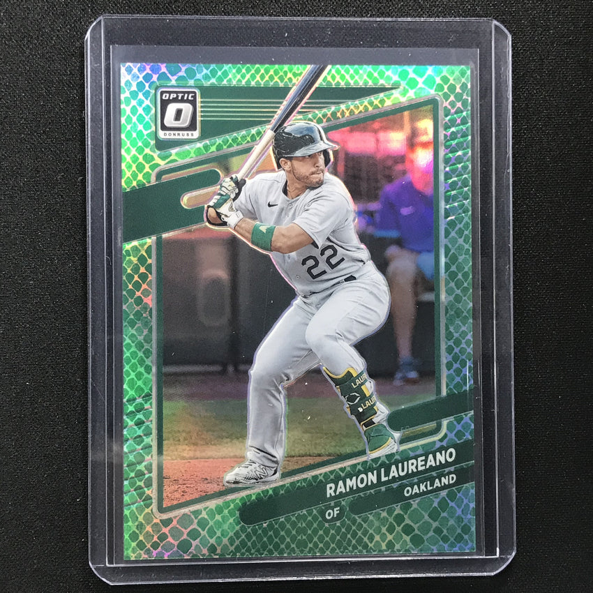 2021 Donruss Optic Ramon Laureano Choice Green Dragon 55/88